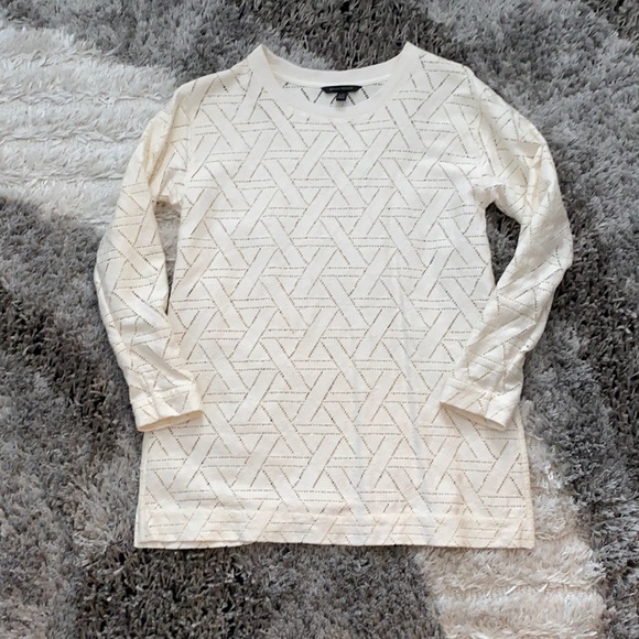 Banana Republic beige long sleeve shirt - Picture 3 of 4